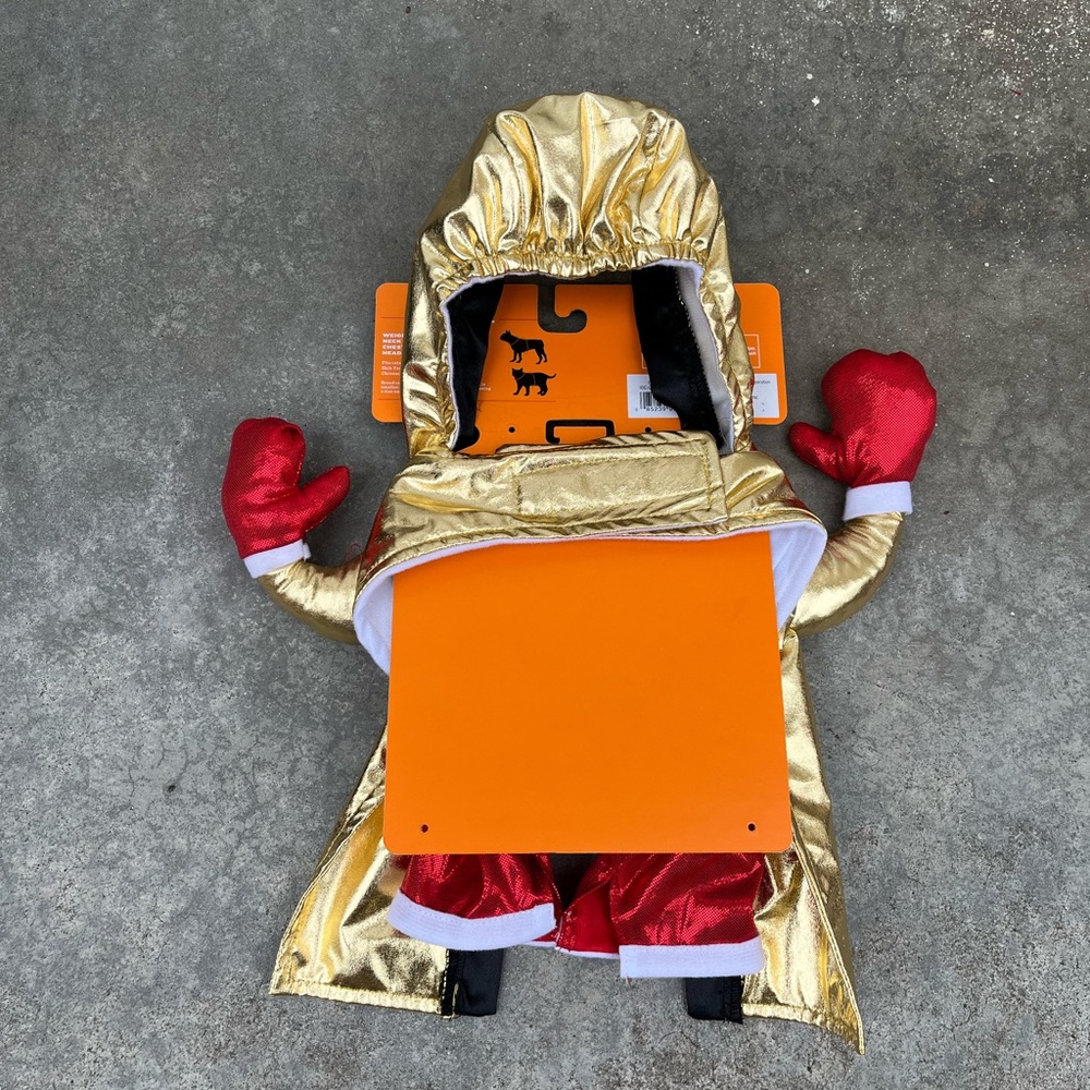 🎃 Halloween Pet Custom Boxer Champ Outfit for Dogs Hyde & EEK Boxer Outfit SMALL - Picture 10 of 12